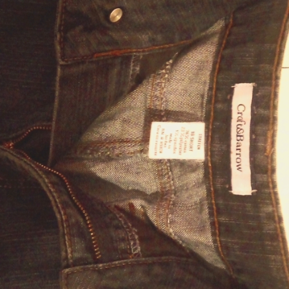 (2 for $15) Jeans, Plus size 18. - Picture 3 of 3